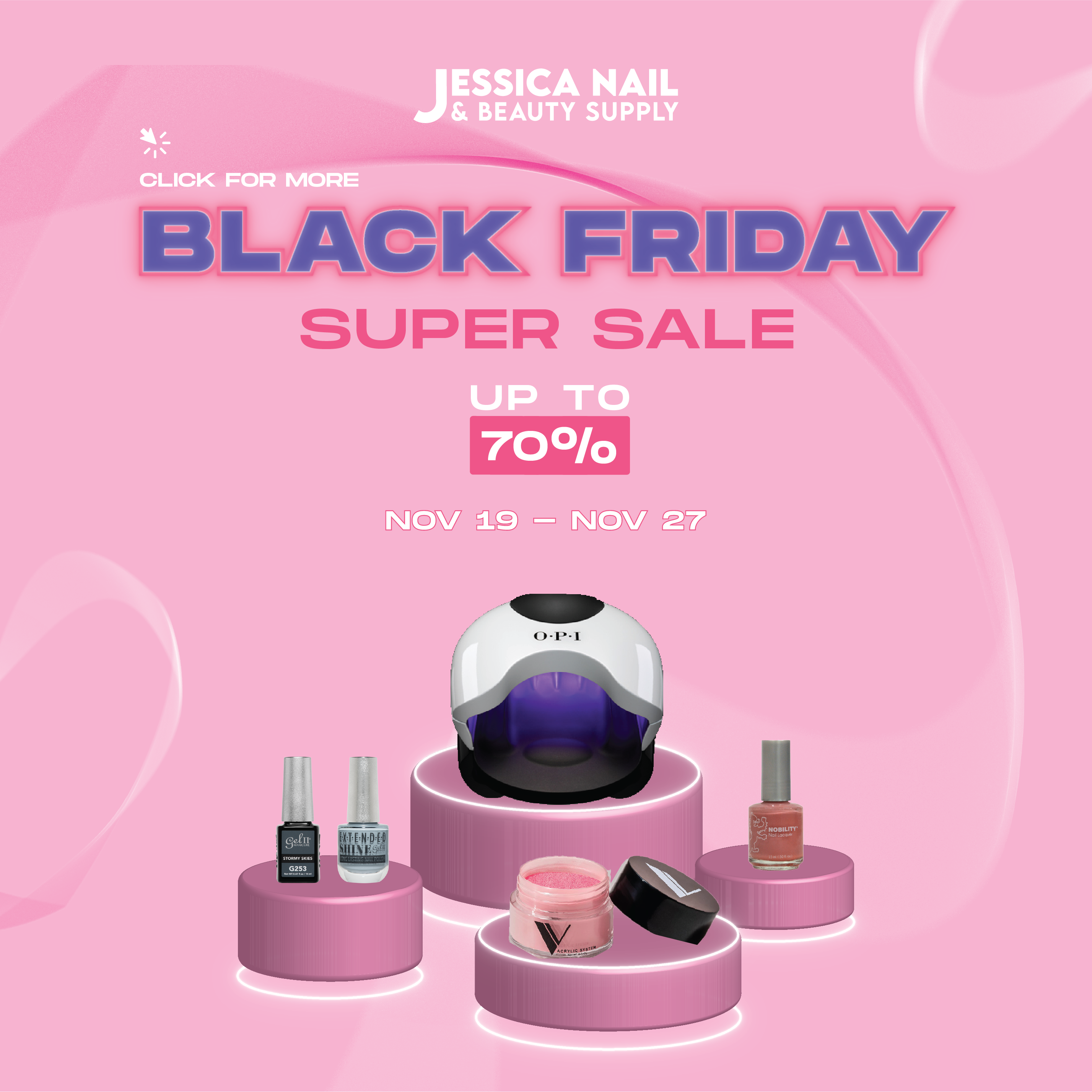 Sweetie Nail Supply's Product Recommendations for Black Friday