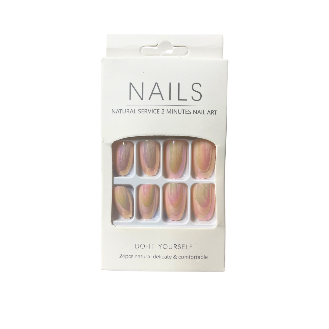 Press On Nails 2 minutes Nail Art Ballerina (06 Styles)