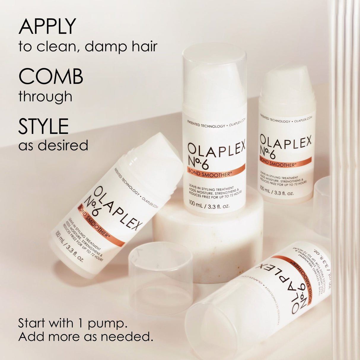 OLAPLEX No.6 Bond Smoother Hair Cream 3.3oz