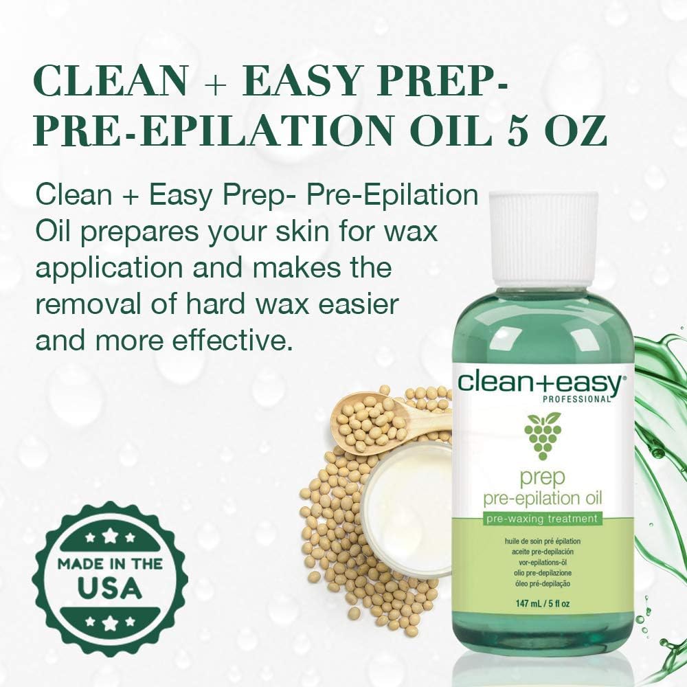 Clean+Easy Prep Pre-Epilation Oil 5oz