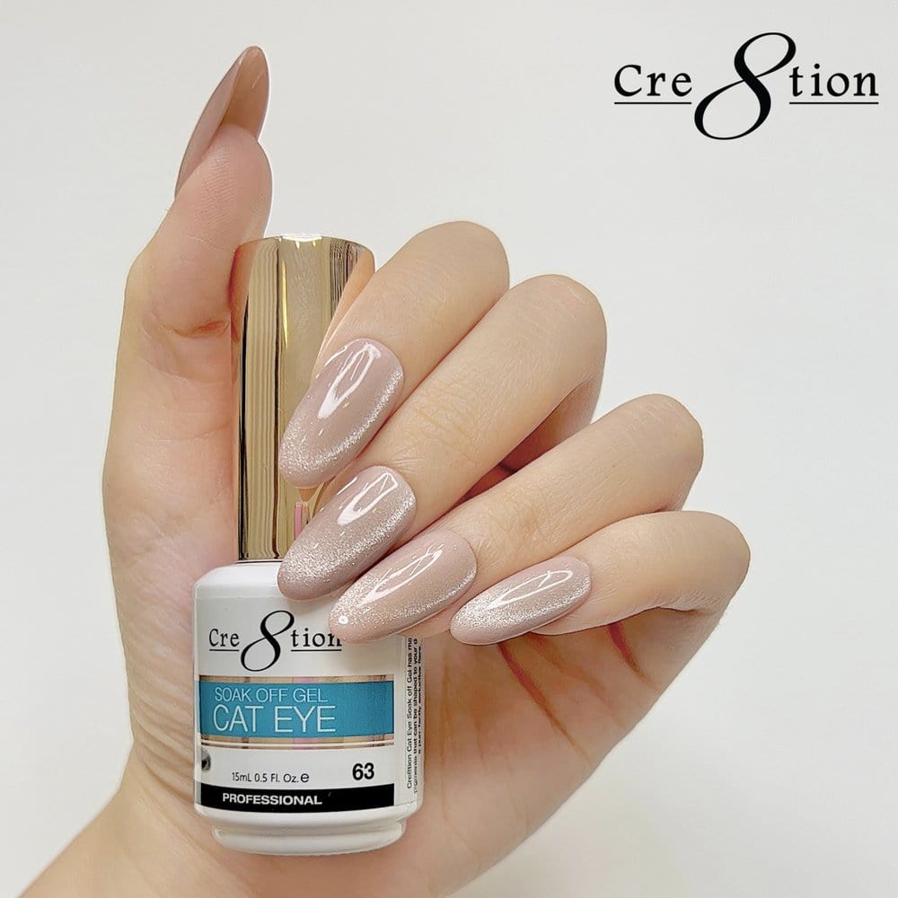 Cre8tion Cat Eye Soak Off Gel Polish (15ml) 063