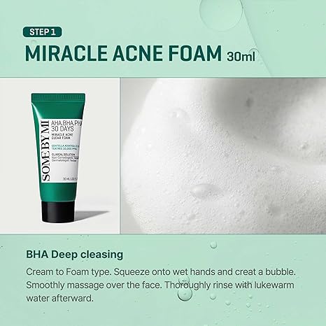 Some By Mi AHA, BHA, PHA 30 Days Miracle AC SOS Kit