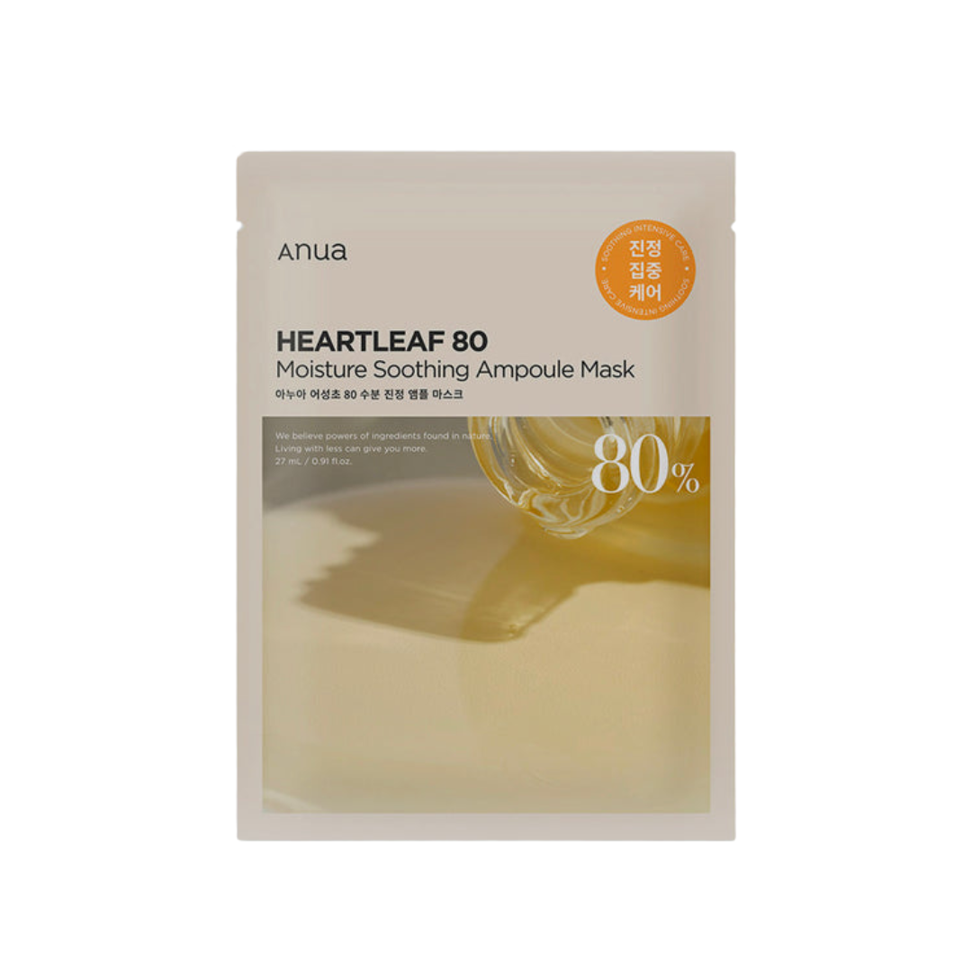 Anua Heartleaf 80 Moisture Soothing Ampoule Mask