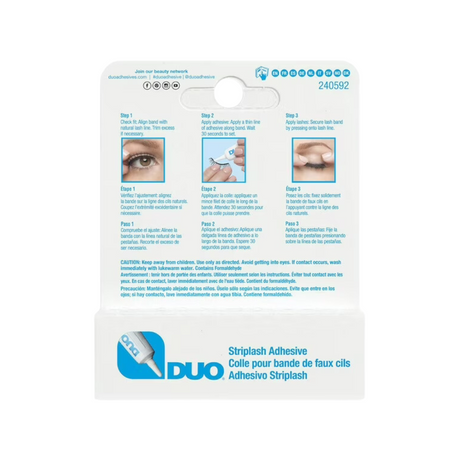 DUO Strip Lash Adhesive Clear 0.25oz