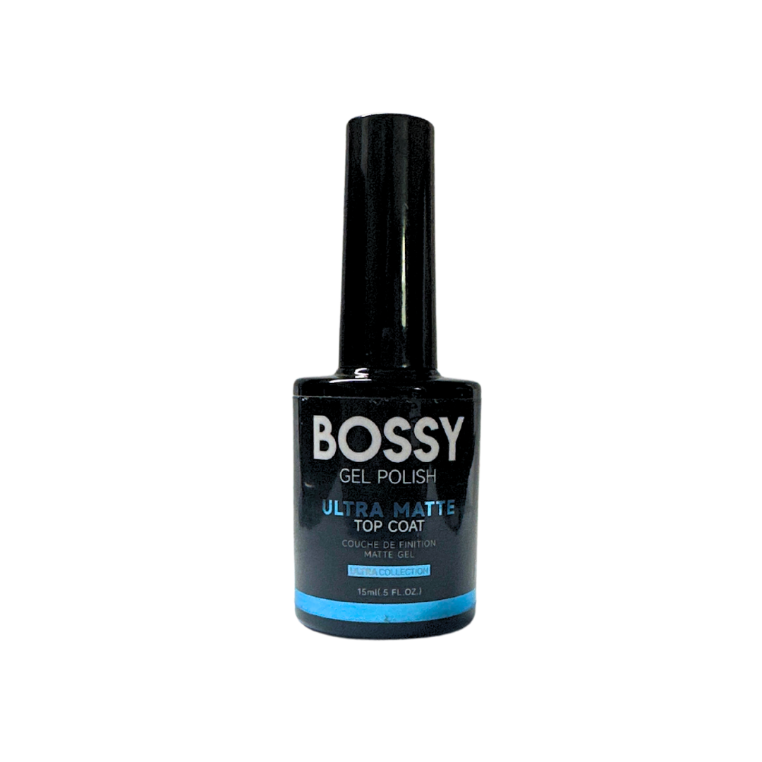 Bossy Gel Ultra Matte Gel Top Coat (15 mL)