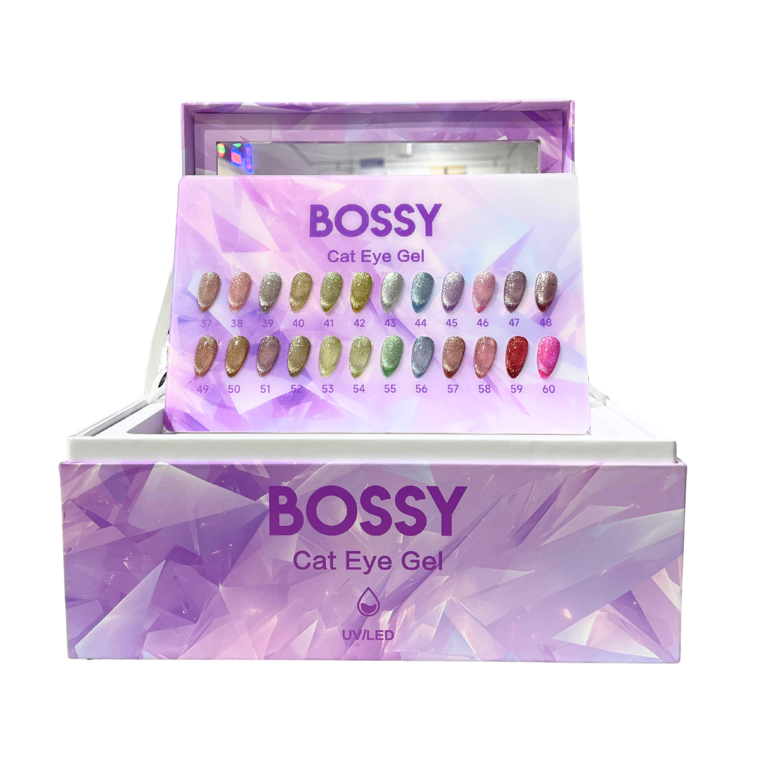 Bossy Gel Polish Supreme Cat Eye Set (24pcs)