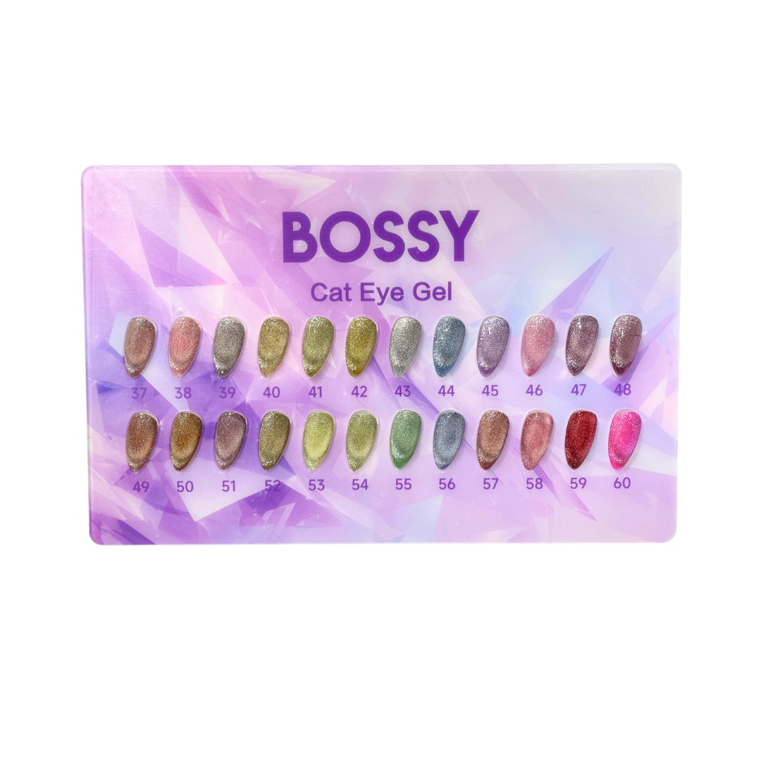 Bossy Gel Polish Supreme Cat Eye Set (24pcs)