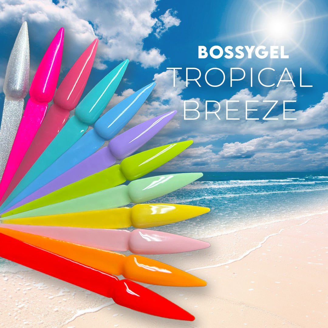 Bossy Gel Polish Summer Collection 2024 - Tropical Breeze Collection