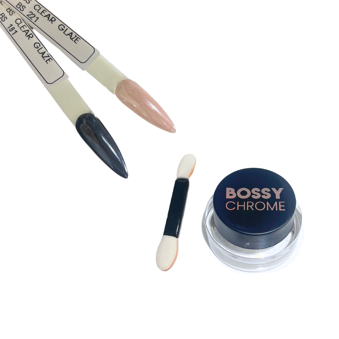 Bossy Nail Chrome Clear Glaze