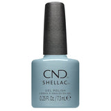 CND Shellac Teal Textile