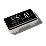 CND Nail Tip Box Pre-Shaped Stiletto Tips