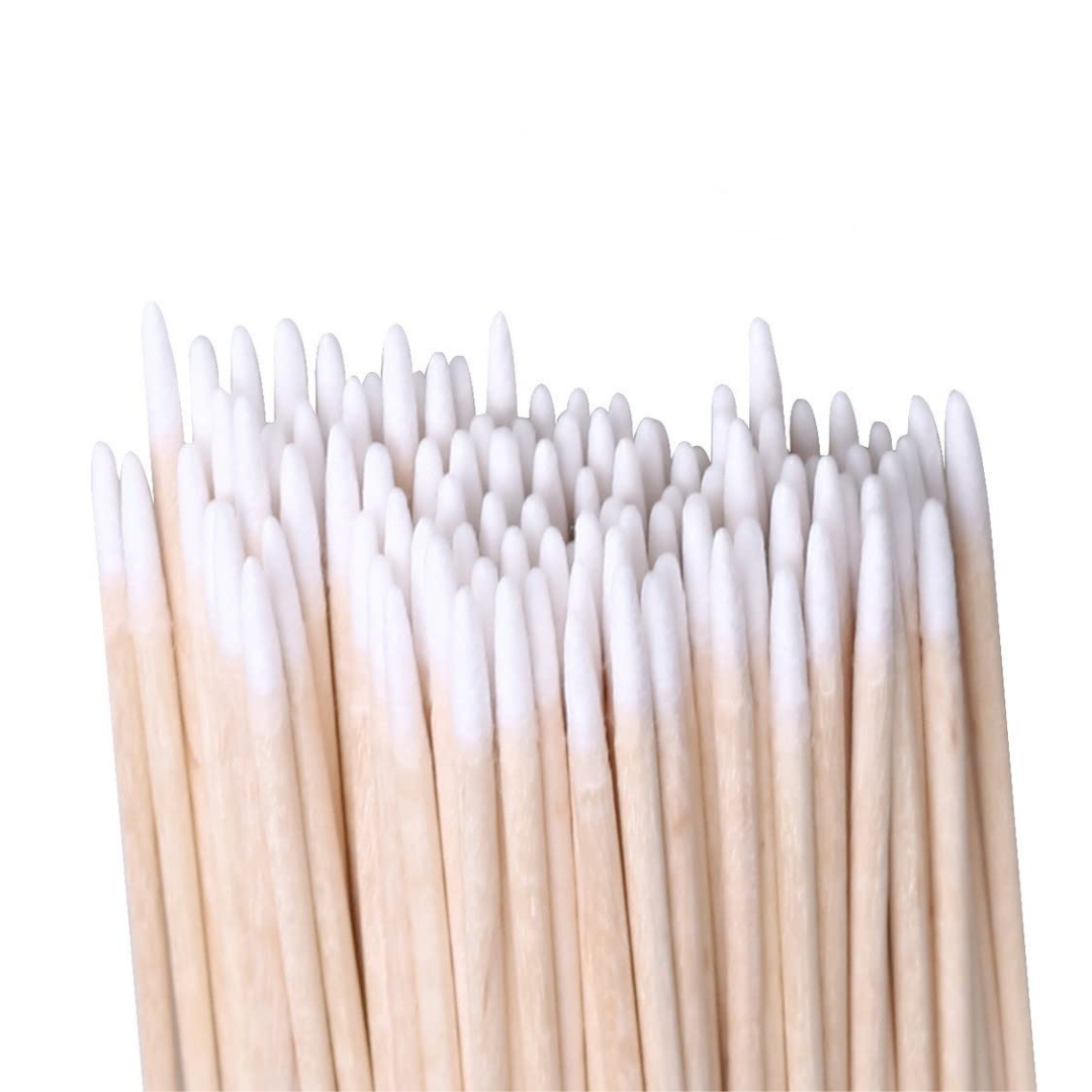 JNBS Nail Wood Stick Clean Up Cotton Swab