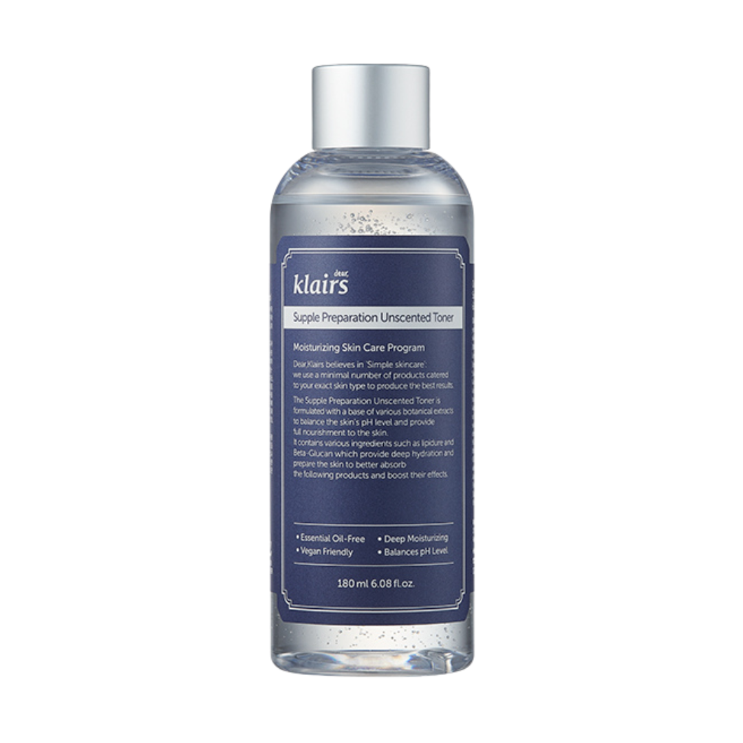 DEAR, KAIRS Supple Preparation Unscented Toner 180ml