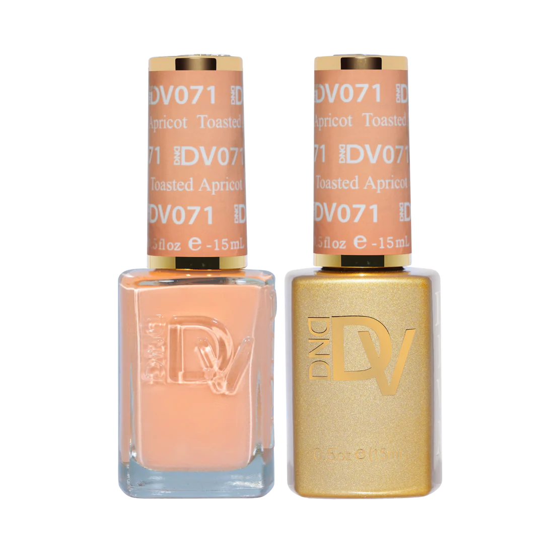 DND DIVA Duo Gel Matching Color 071 Toasted Apricot