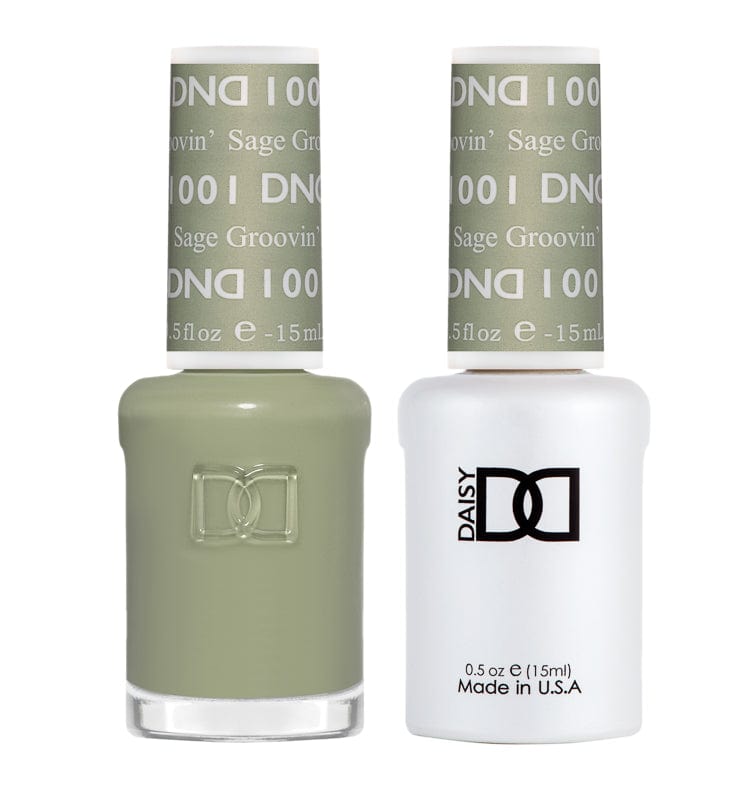 DND Duo Gel Matching Color 1001 Sage Groovin'