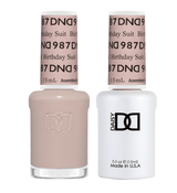 DND Duo Gel Matching Color 987 Birthday Suit