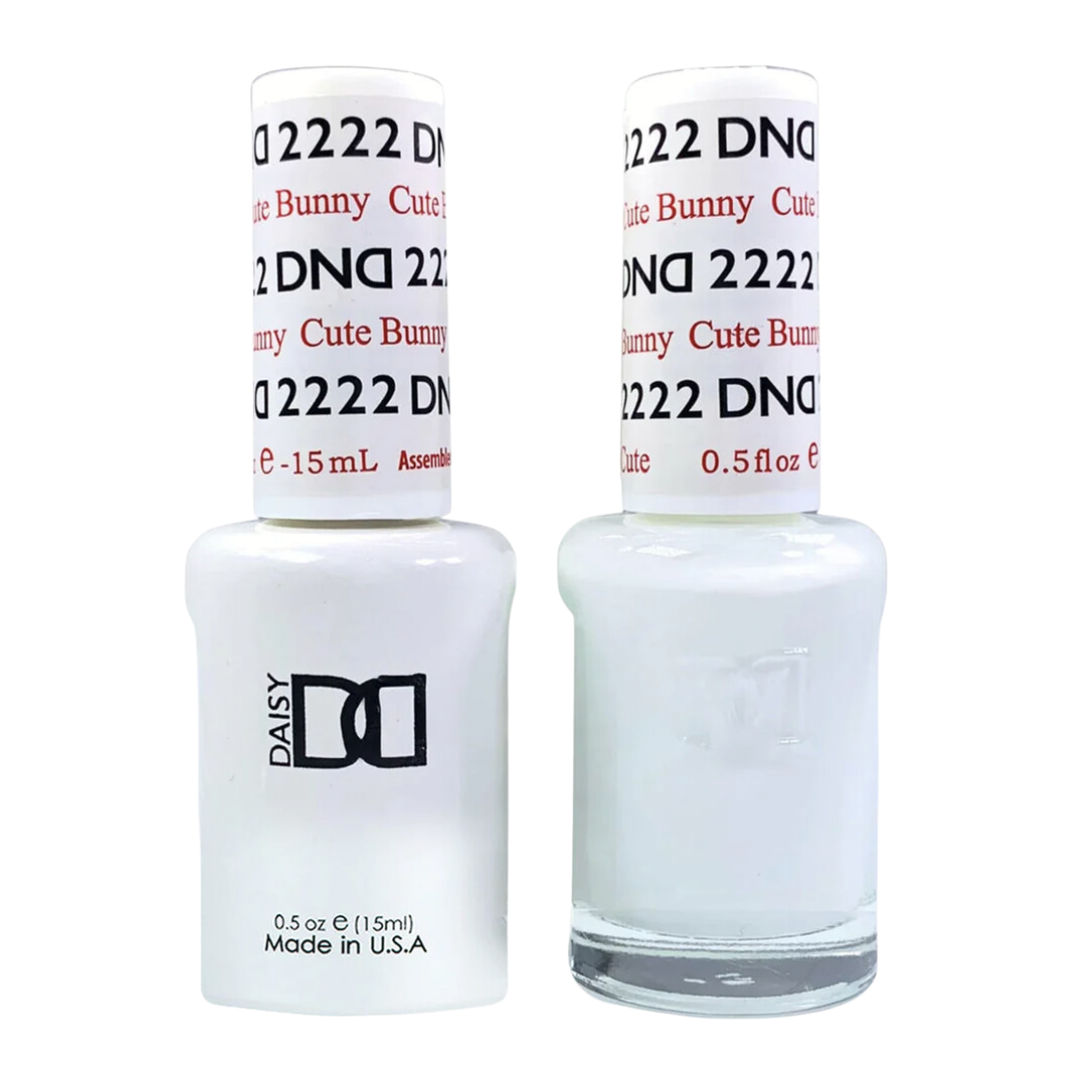 DND Duo Gel Matching Color 2222 Cute Bunny