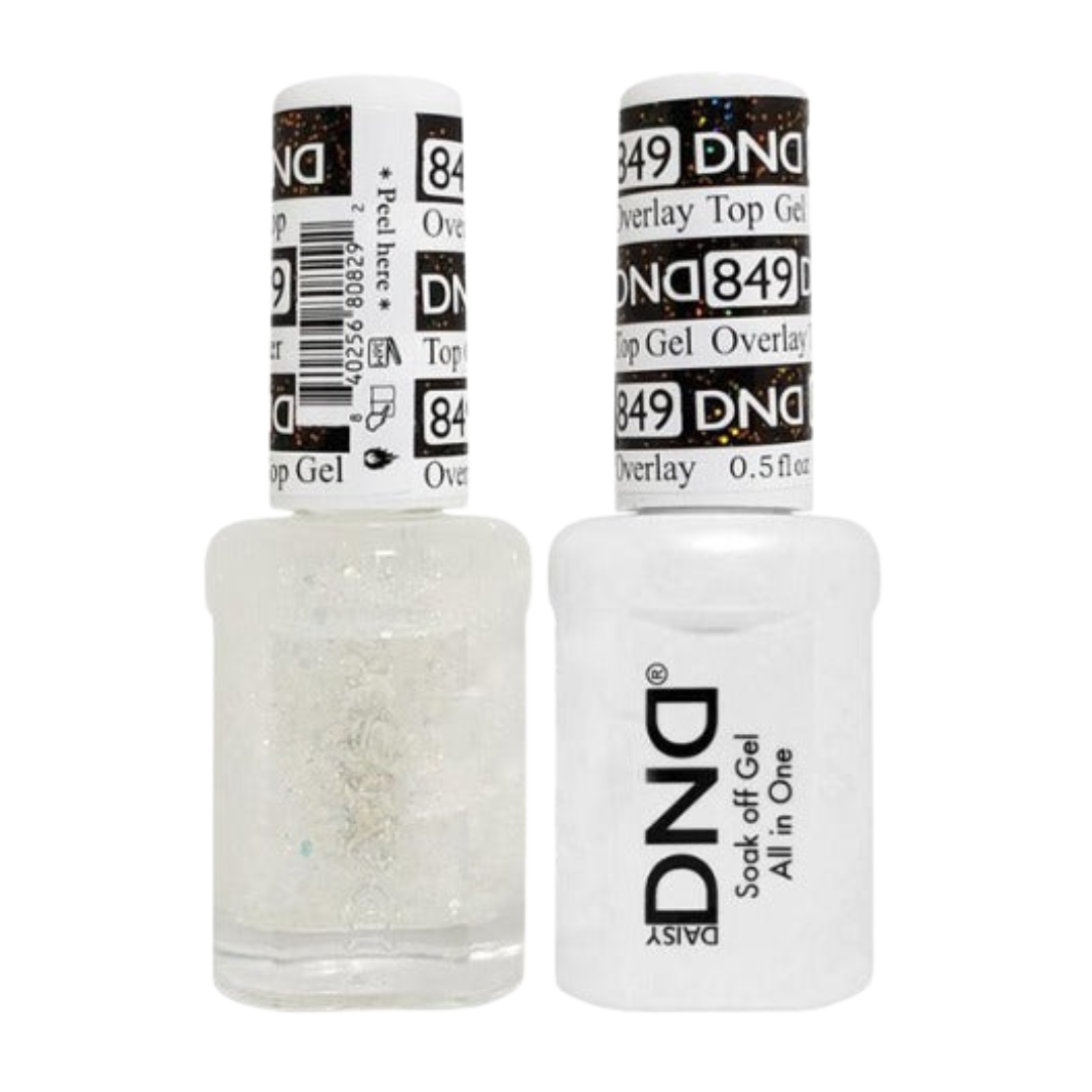 DND Duo Gel Matching Color 849 Overlay Top Gel