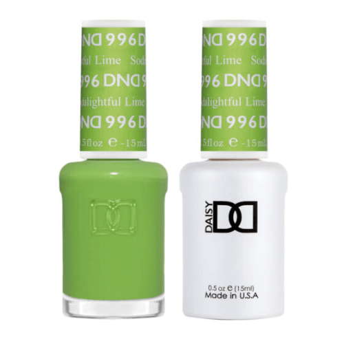 DND Duo Gel Matching Color 996 Soda Lightful Lime