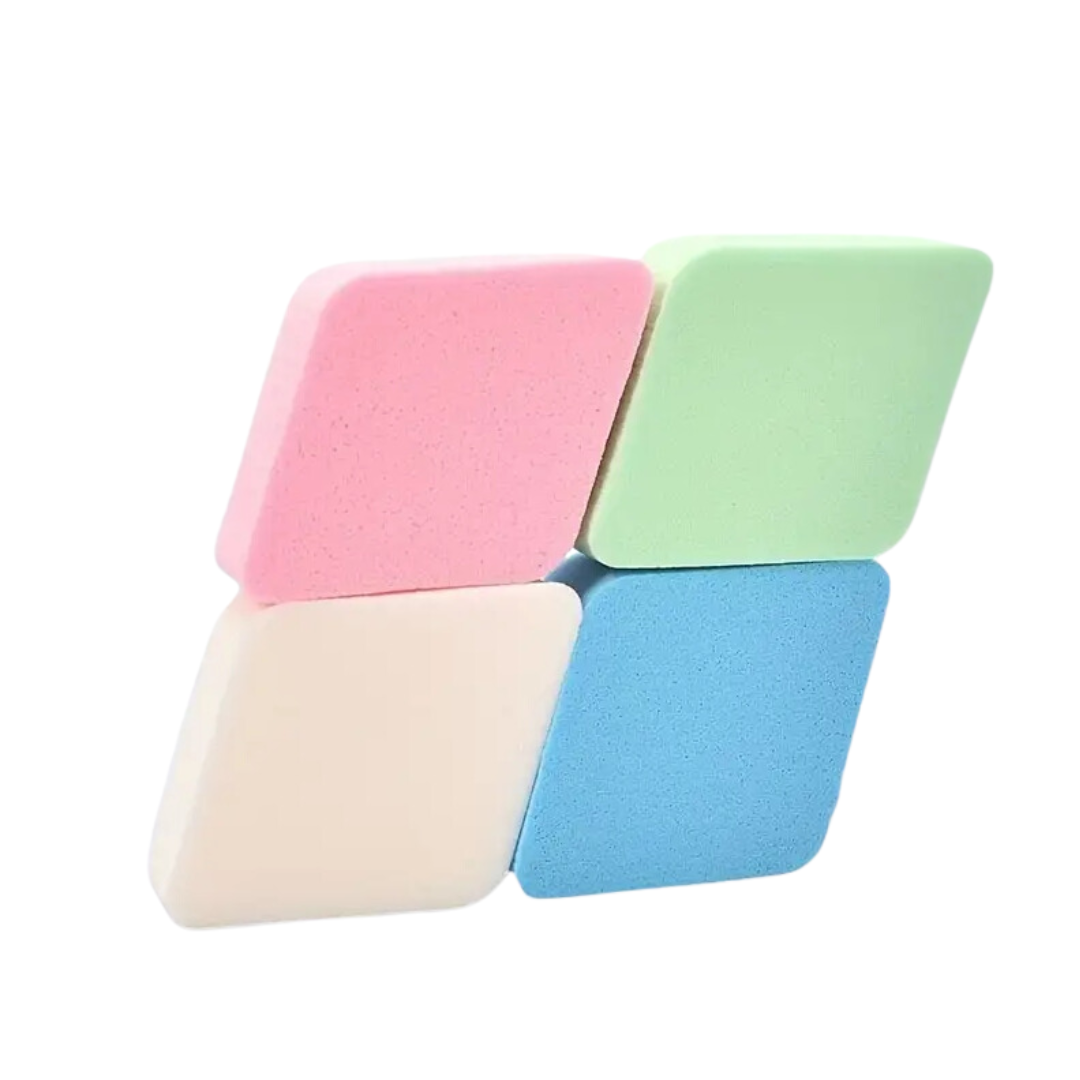 Diamond Make Up Sponge Application Set 4pcs