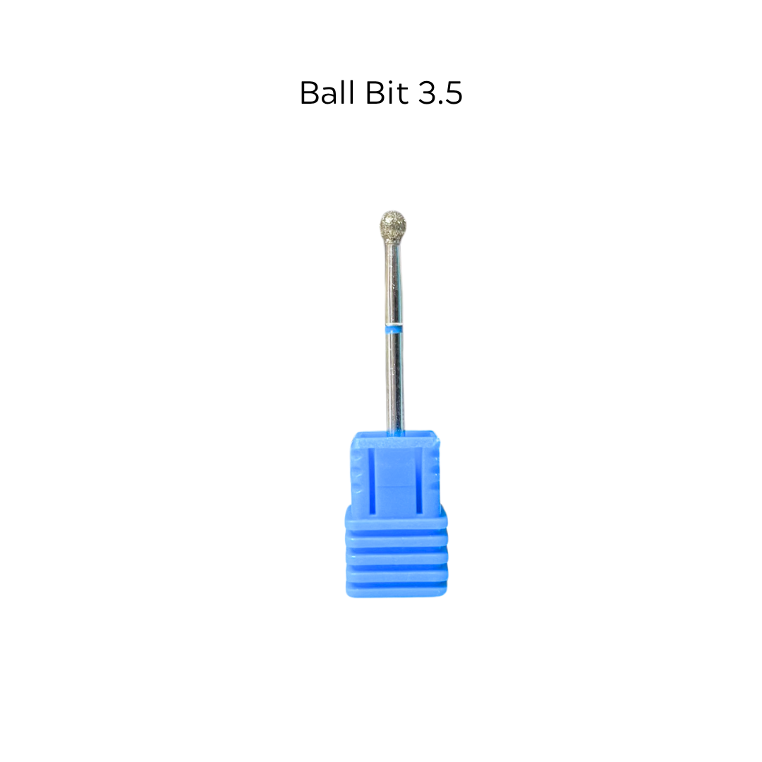 JNBS Cuticle Conical / Ball Head Bit (3/32") (1pc)