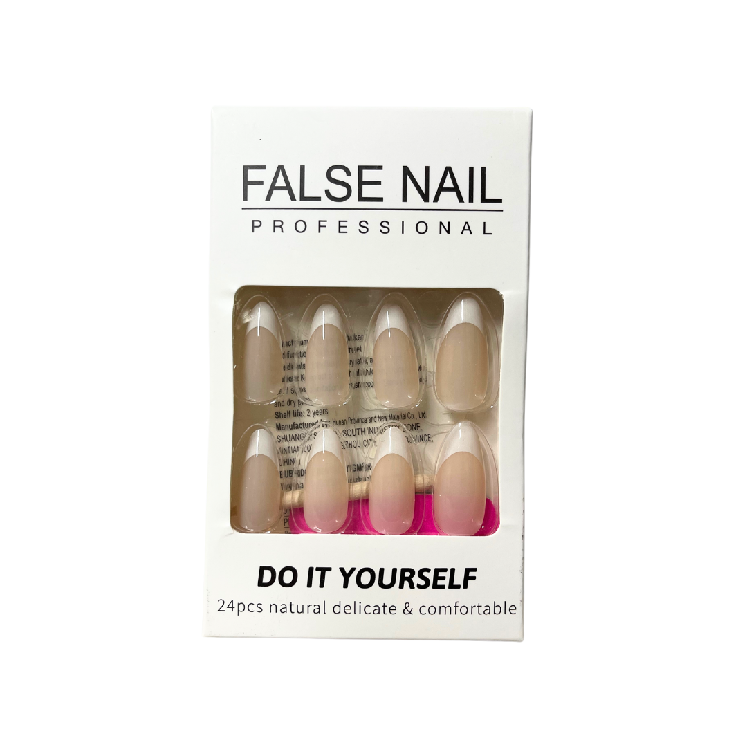 Press On Nails False Nails Do it yourself Almond (3 Styles)