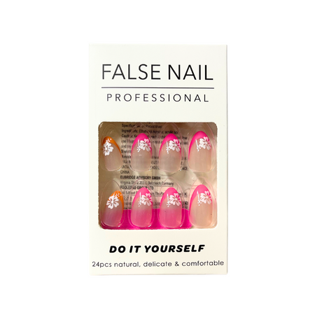 Press On Nails False Nails Do it yourself Almond (3 Styles)