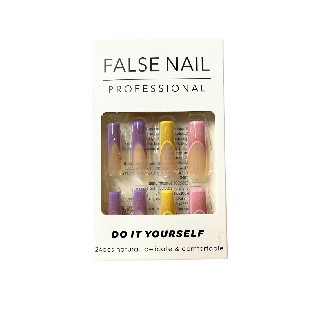 Press On Nails False Nails Do it yourself Long Square (3 Styles)