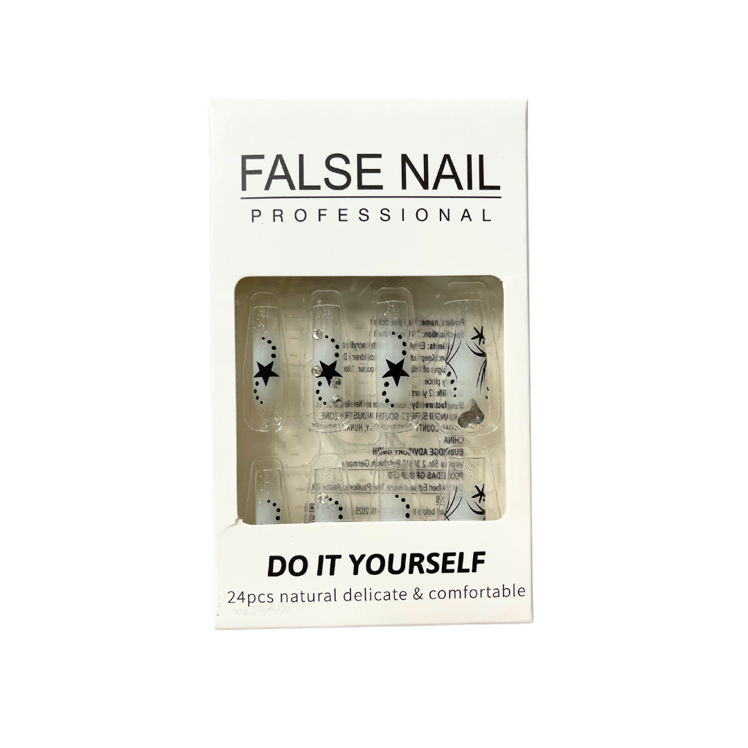 Press On Nails False Nails Do it yourself Long Square (3 Styles)