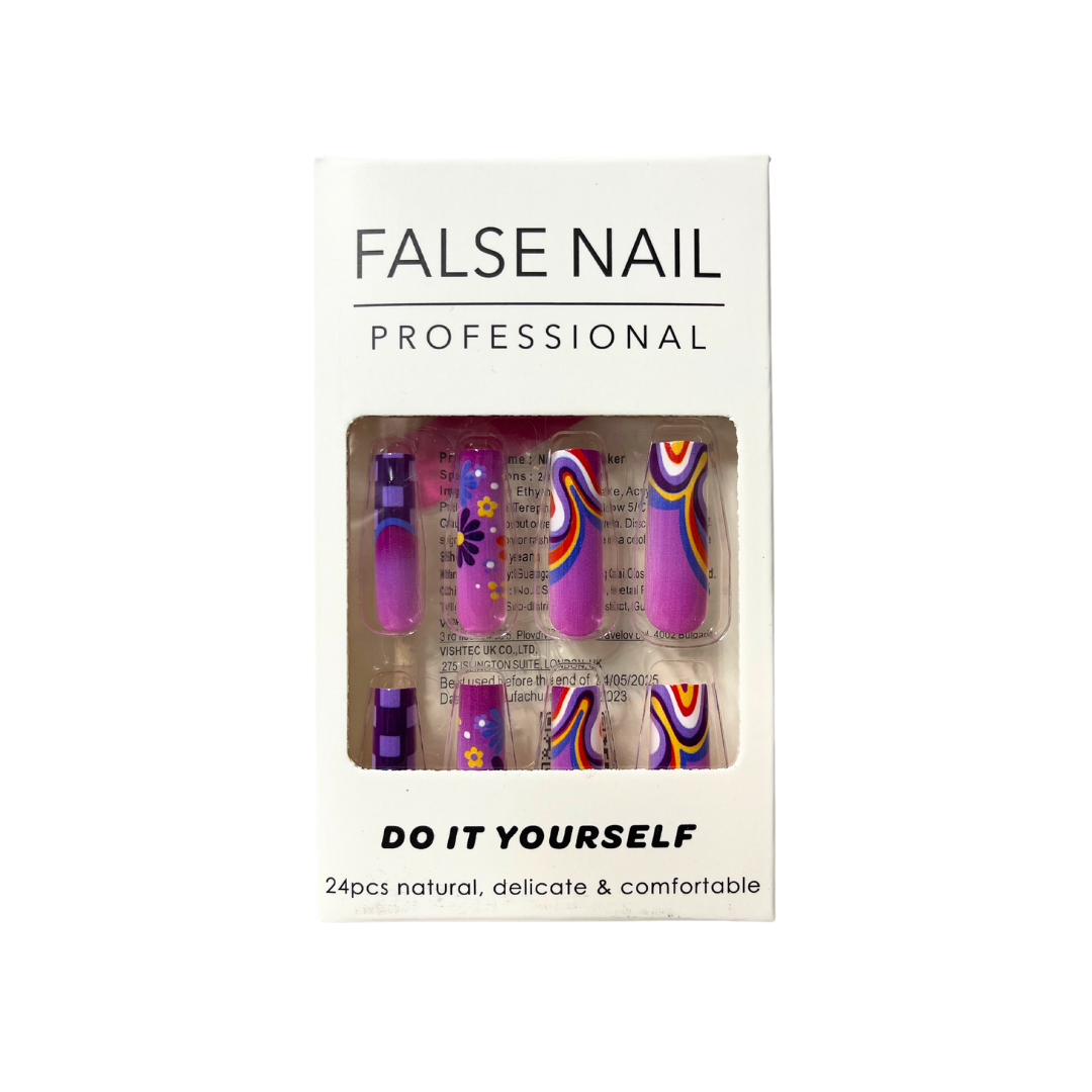 Press On Nails False Nails Do it yourself Long Square (3 Styles)