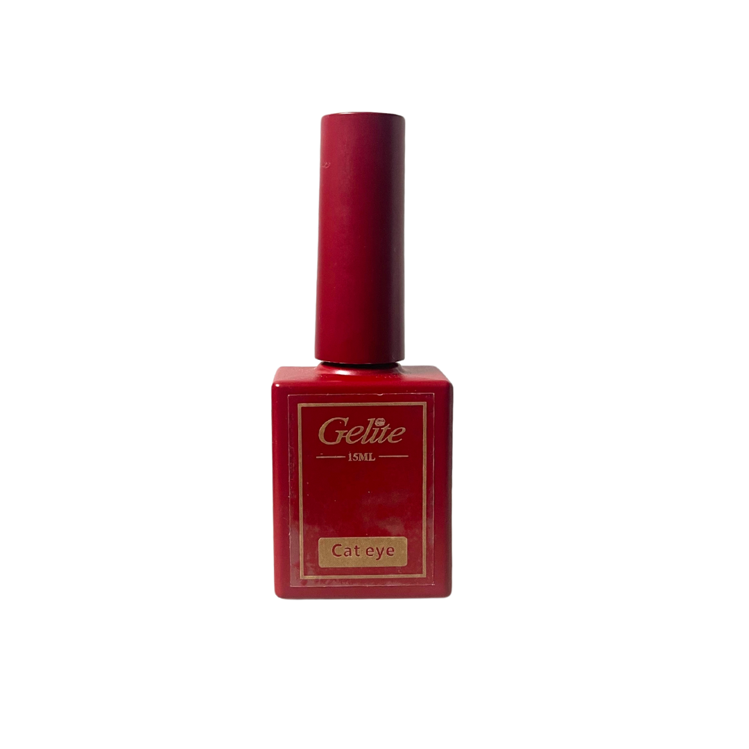 Gelite Gel Polish Cat Eye (15ml) Red