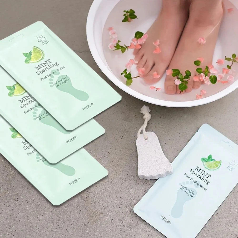 SKINFOOD Mint Spa Foot Peeling Socks (20G*2EA)