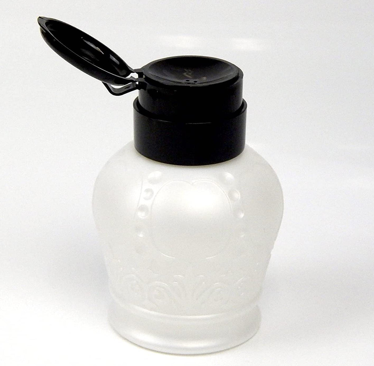 JNBS Empty Crown Shaped Nail Pump Dispenser Bottle