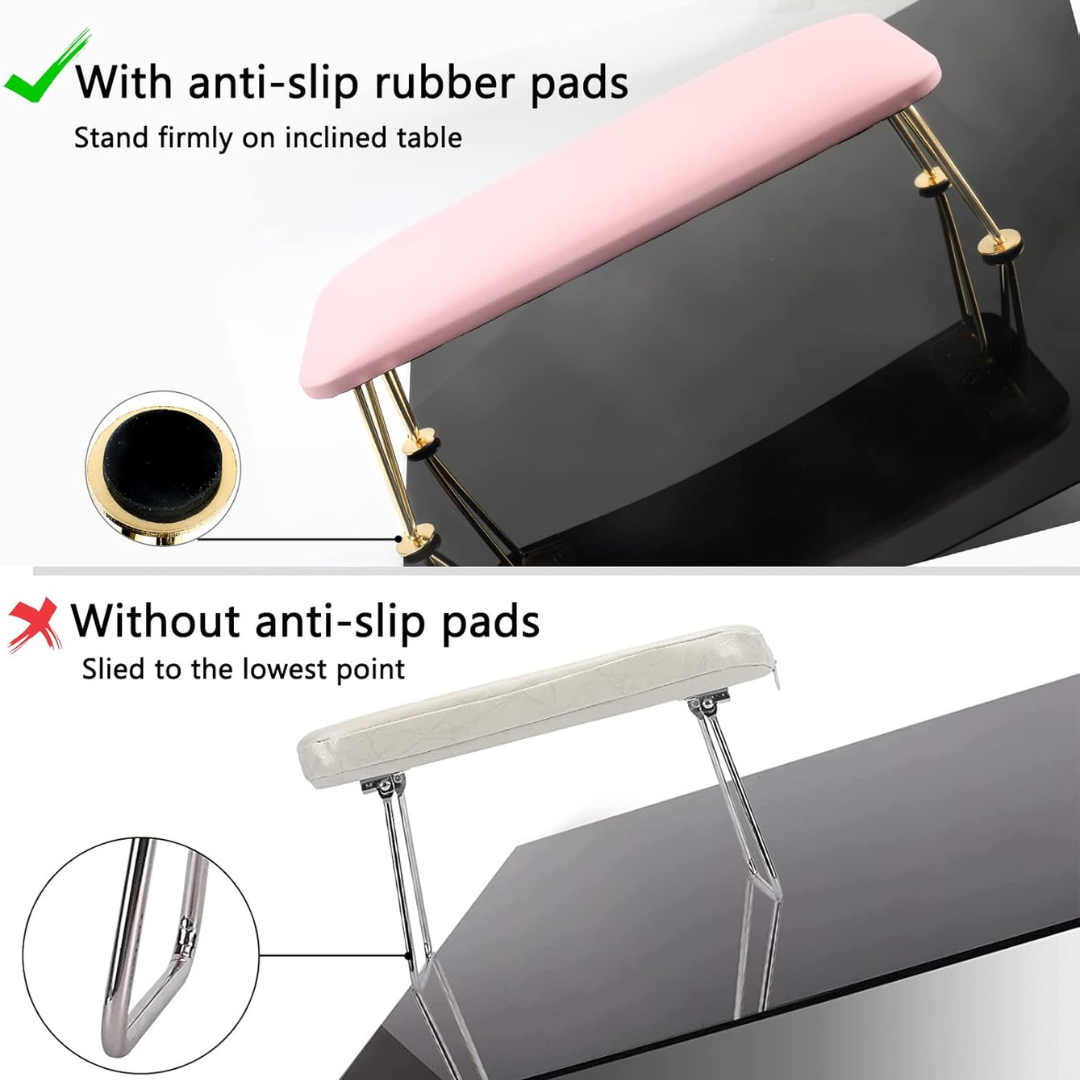 JNBS Nail Arm Rest for Nail Tech Cushion Stand Manicure Hand