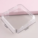 JNBS Nail Art Plastic Transparent Storage Box (1 piece)