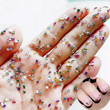 JNBS Nail Charm Acrylic Decoration Mix 1000pcs/bag