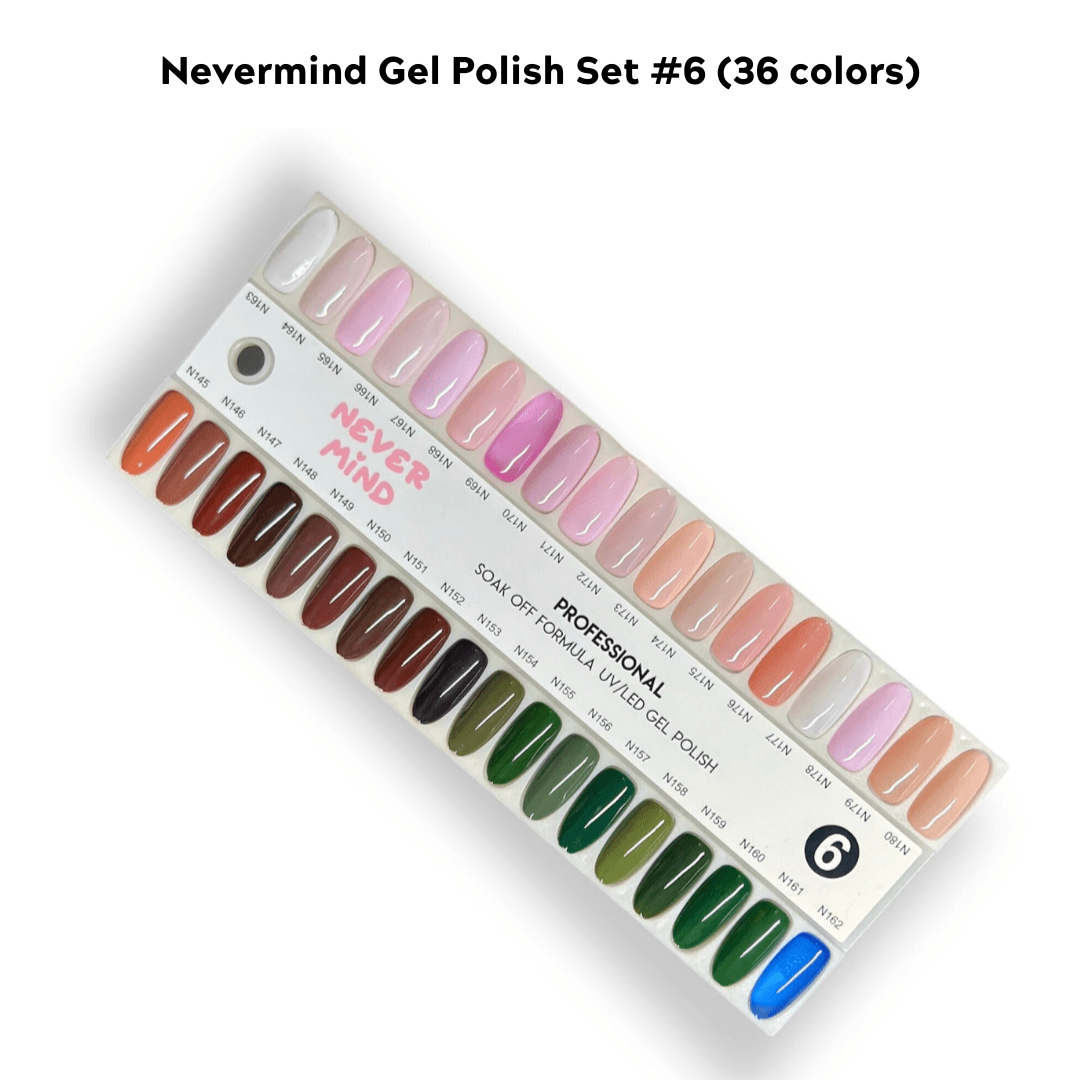 Nevermind Gel Polish Set (36 Colors)