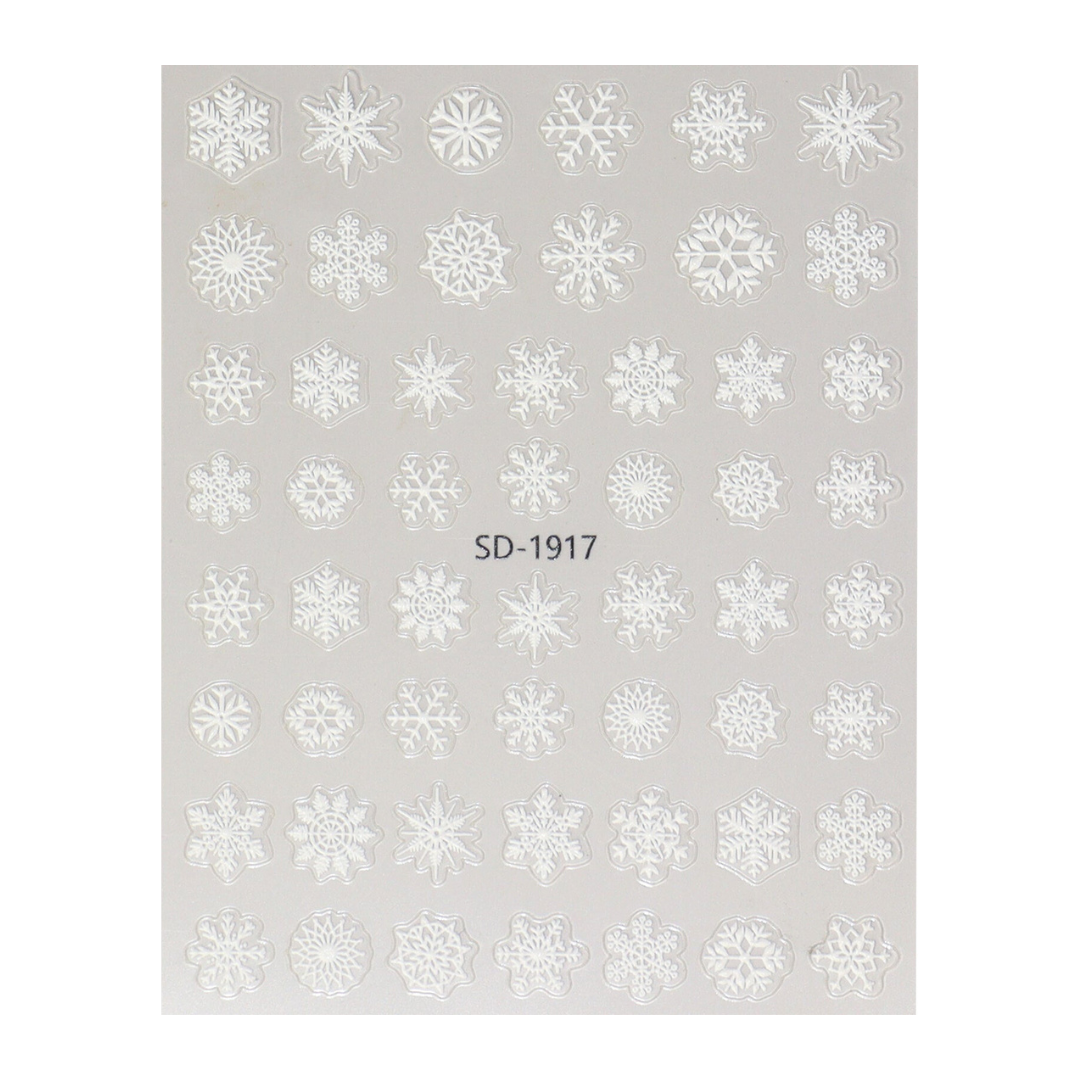 JNBS Nail Sticker Christmas Snowflake