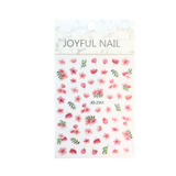 Joyful Nail Sticker Flowers