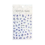 Joyful Nail Sticker Flowers