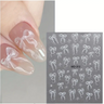 MOSR Nail Art Sticker Chic Bow