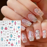 MOSR Nail Art Sticker Crystal Baroque Sun Star