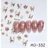 MOSR Nail Art Sticker Crystal Baroque Sun Star