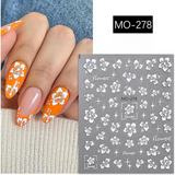 MOSR Nail Art Sticker Flowers