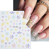 MOSR Nail Art Sticker Flowers