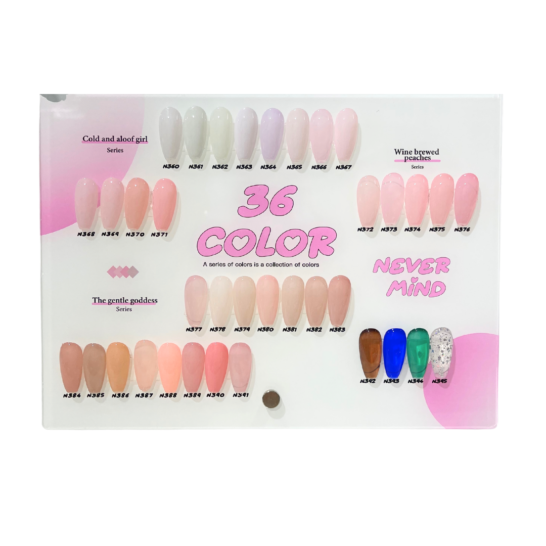 Nevermind Gel Polish Set 36 Colors