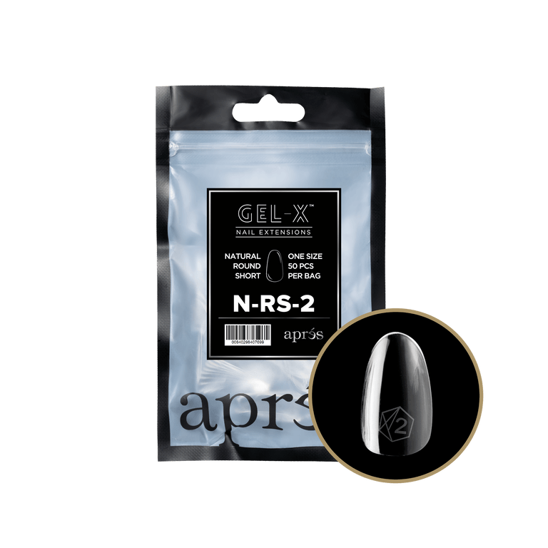 Apres Refill Bags (50pcs) Natural Round Short