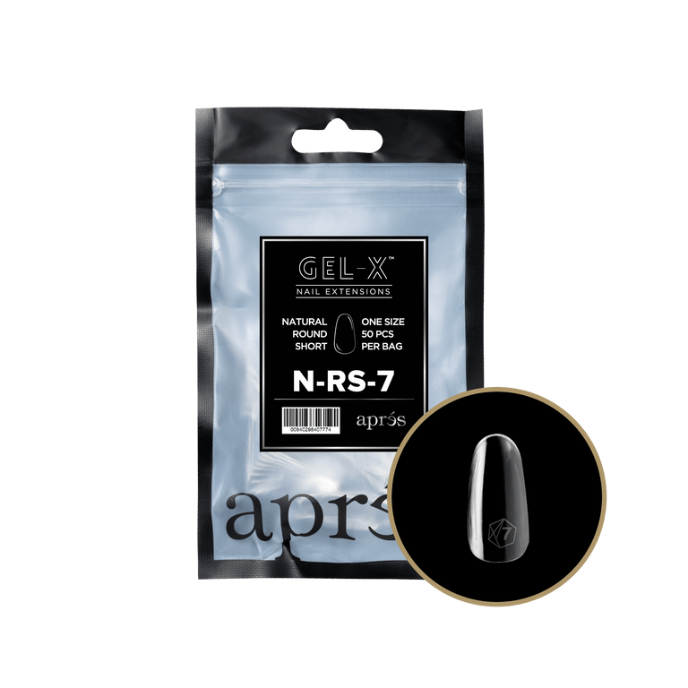 Apres Refill Bags (50pcs) Natural Round Short