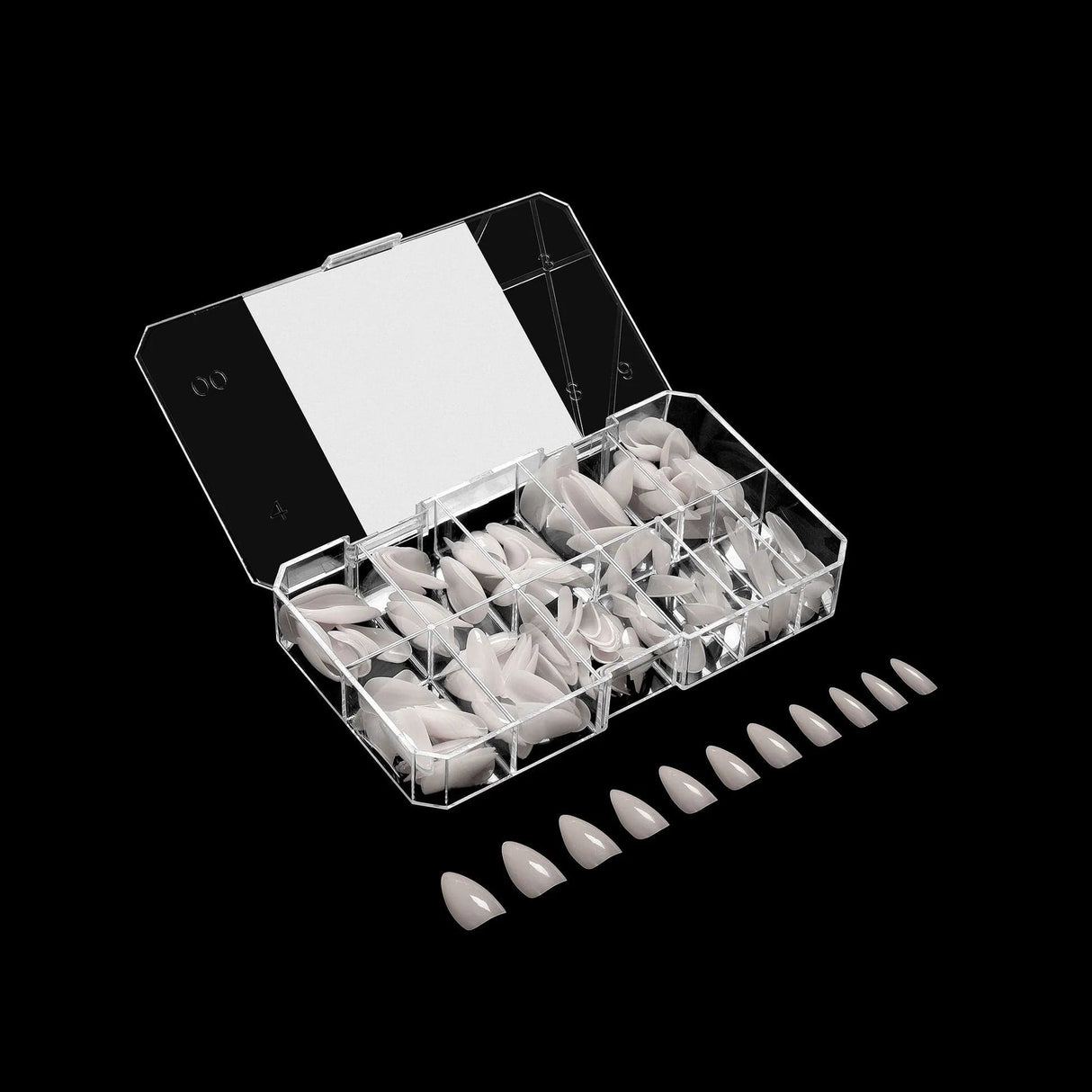 Apres Gel X™ NEUTRALS Box of 150pcs Whitney Natural Stiletto Tips