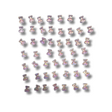 JNBS Nail Charm 3D Kawaii Aurora Gummy Bear (10pcs)